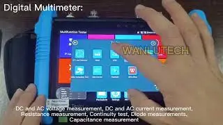 WANLUTECH IPC-9800CLMOVTADHS Pro OPM+Visual Fault Locator+Digital Multimeter+Testerplay