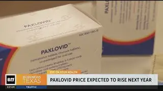 Price of Paxlovid to increase next year
