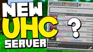 NEW UHC SERVER! (MCPE)