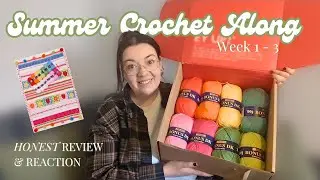 Can I Keep Up? SIRDAR Summer CAL 2025 Weeks 1-3 | UK Crochet Vlog
