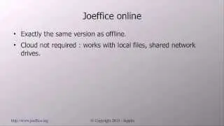 The first open source Java office suite