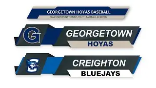 Georgetown Baseball vs Creighton