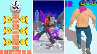 Draw To Smash Vs Mechangelion Vs Man Healthy Runner