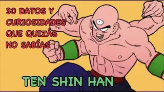 30 Datos y Curiosidades que Quizás no Sabías: Ten Shin Han. Dragon Ball.
