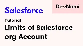 Salesforce - How to Find Limits of Salesforce Org