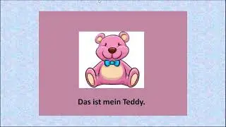 Silvia's German Classes for nursery school children: Das Schlafzimmer