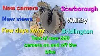 Few days break.  #insta360 #Scarborough #whitby #Bridlington #honda #motorbike 