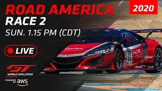RACE 2 - ROAD AMERICA - GT WORLD CHALLENGE AMERICA 2020