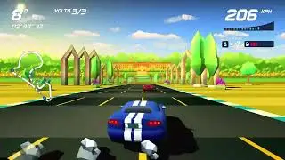 Um PC Voltando A Jogar: Horizon Chase Turbo - PS4 Slim - PT-BR