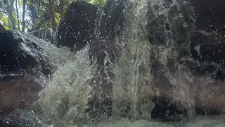 Pedal de leve com a Fam&iacute;lia at&eacute; a cachoeira do Raiz Forte.