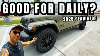 Is the 2025 Jeep Gladiator A Good Daily Driver?