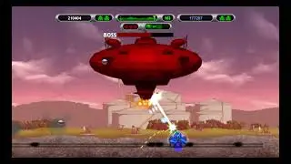 Heavy Weapon: Atomic Tank. Mission: Mission 3 (2 Players White and Blue).