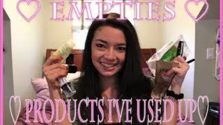 ♡ EMPTIES ♡ PRODUCTS I'VE USED UP ♡ AllStyledUp24 ♡
