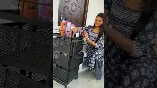 ​@teeteeracksMulti-purposing trolley, to save space & to organize kitchen/medicine/cosmetic etc.