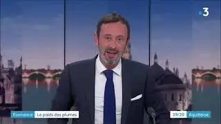 Les Couettes naturelles CASTEX au 19/20 de FRANCE 3 Aquitaine