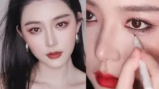 [ENG SUB] 【Correct Way to Smudge Lower lash line 下眼线正确画法】久违大干货！一条眼线就让整个妆完全不同~[仇仇-qiuqiu]