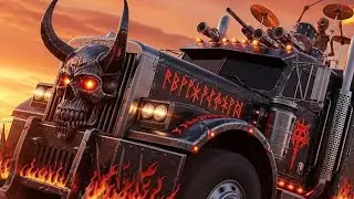 Monster Hell Truck | Heavy Industrial Metal by FretnFlame