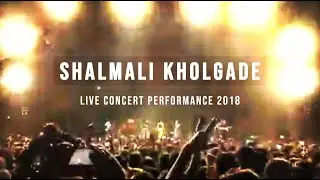 Shalmali Kholgade | Amazing concert | Live Bollywood performance 2018 | with drummer Adrian Dsouza