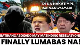 KAKAPASOK LANG! BATIKANG ABOGADO LABAS NA! MAY MATINDING REBELASYON?