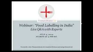 Food Labelling in India