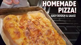 Complete Pizza Recipe🍕/ Pizza Dough and sauce from Scratch/ Deepa's kitchen diary