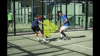 Álvaro Vargas y Pablo Pástor contra Marco García y Pedro Pérez. ABS 3000 Intervera Renovables