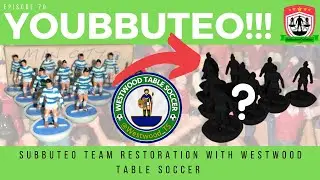 Subbuteo Team Restoration, Reaction and unboxing with Westwood Table Soccer on Youbbuteo