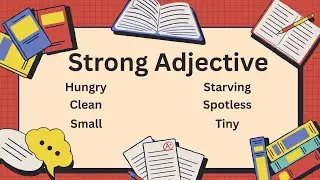 Strong and Weak Adjectives in English | Easy Grammar Lesson by English With Laiba