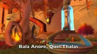 Belore Shala Diel with Thalassian subtitles