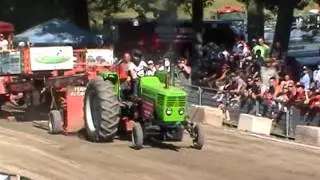 Deutz D 100 06 pulling LaVisitation 2015 part1/2 Kevin Bourgeault