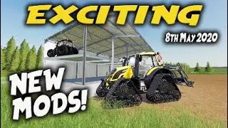 EXCITING NEW MODS Farming Simulator 19 PS4 FS19 (Review) 8th May 2020.