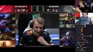 LS and Nemesis commentate SKT vs G2 - Game 3 - Semi-finals, Worlds 2019