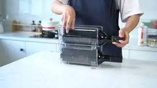 JinaMart Stackable Wine Storage Rack