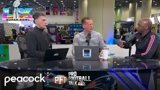 Drake Maye 'skipped two grades' in breakout year - Michael Holley | Pro Football Talk | NFL on NBC