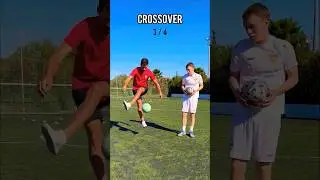 PaTricks: CROSSOVER 😨⚽️😍 #patrickbfree #crossover #freestyle #football #tutorial