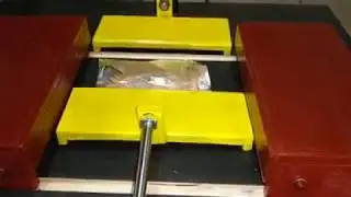 Chocolate bar wrapping machine
