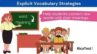 Rica Test Prep Subtest 2 Vocabulary Instruction