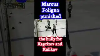 Marcus Foligno punished the bully for Kaprizov and Kulikov | Boston VS Minisota | NHL | Hockey