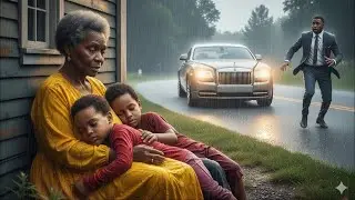 Un Milliardaire Retrouve Sa Mère Et Ses Jumeaux Dormant Sous La Pluie – Une Vérité Qui A Brisé...