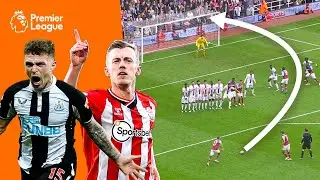 Kieran Trippier & James Ward-Prowse vs THE BEST Premier League Free Kicks