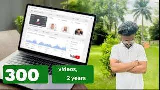 Small YouTuber Journey 💔 | 300 Videos, 2 Years, Sirf 1600 Subs | Mera YouTube Ka Sach