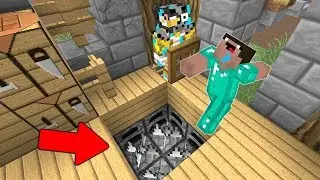 TROLLEANDO TRAMPA PARA HACKER EN MINECRAFT 😂 USO EL ANTIHACKS TROLL EN SKYWARS 💀