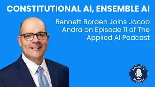 Constitutional AI & Ensemble AI: Talbot West CEO Jacob Andra Interviews Bennett Borden of Clarion AI