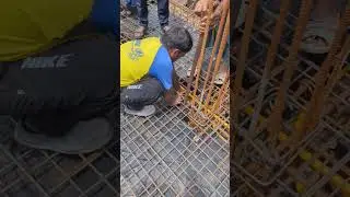 Placing the cover block 😱maintain the clear cover of beam#shorts #viral #youtube #youtubeshorts #yt