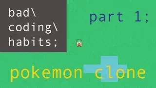 Coding a Pokemon Clone in Python - Part 1