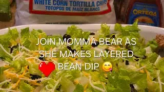 Многослойный бобовый дип от MOMMA BEAR @ 