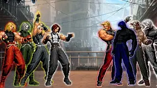 [Mugen KOF] Adel Bernstein Team VS Rugal Bernstein Team