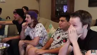 Psycho Dad smashes tv