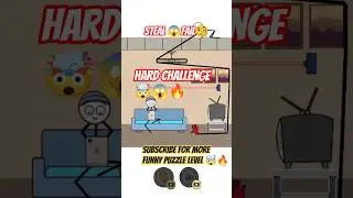 😳 Hardest Level But He Still WON! Thief Puzzle Smart Move 😂 #shorts #funny #puzzle