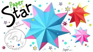 How to make simple & easy paper star | DIY Paper Craft Ideas